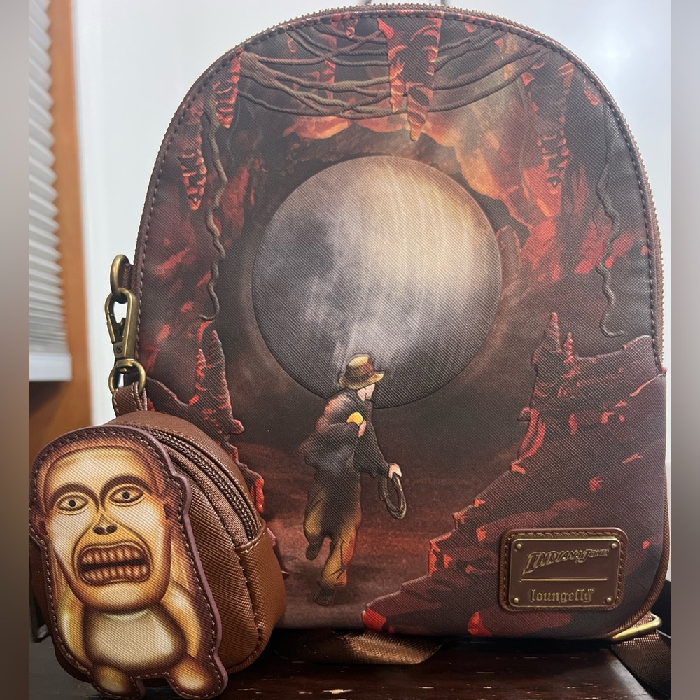 NWT Indiana Jones Loungefly and coin pouch